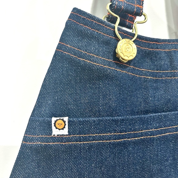 Big Bud Press Overall Handbag in Raw Blue Denim - Picture 4 of 5